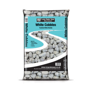 Polar White Cobbles 20kg Bag