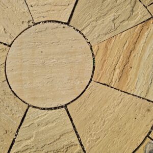 Sandstone Buff Circle 1.8m